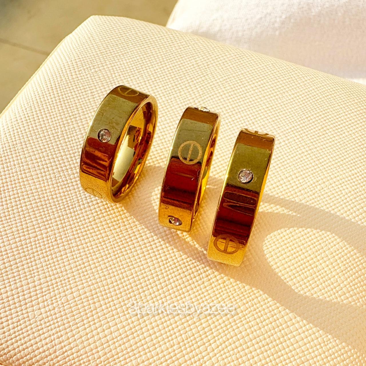 Cartier Ring -  18K Gold Plated